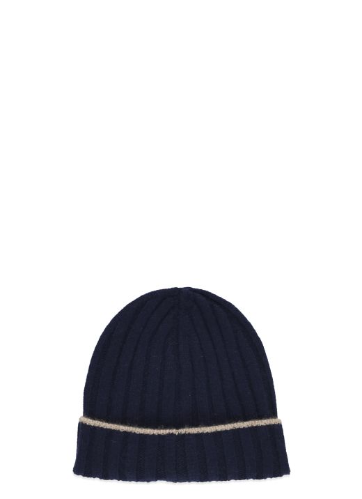 Cashmere beanie cap