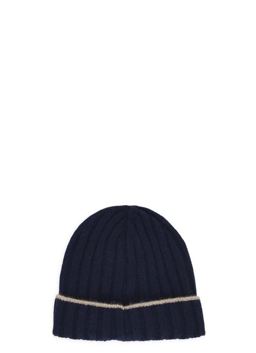 Cashmere beanie cap