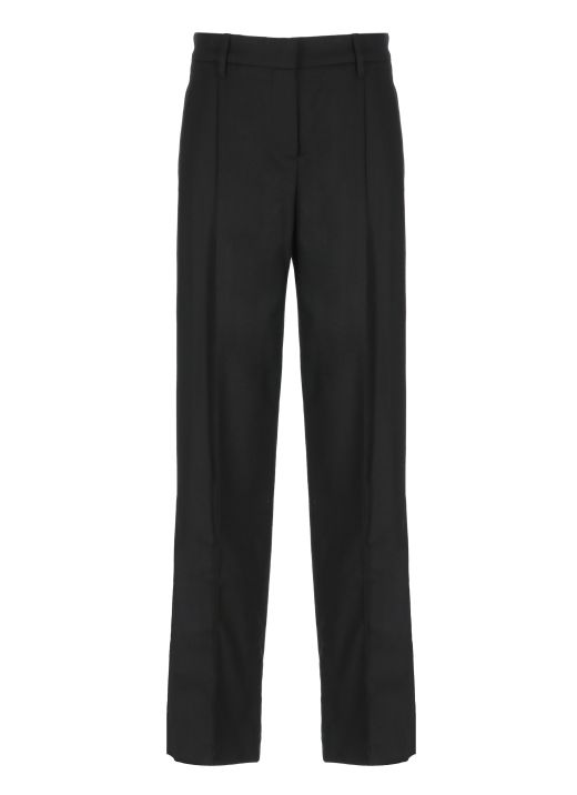 Wool and cashmere pants