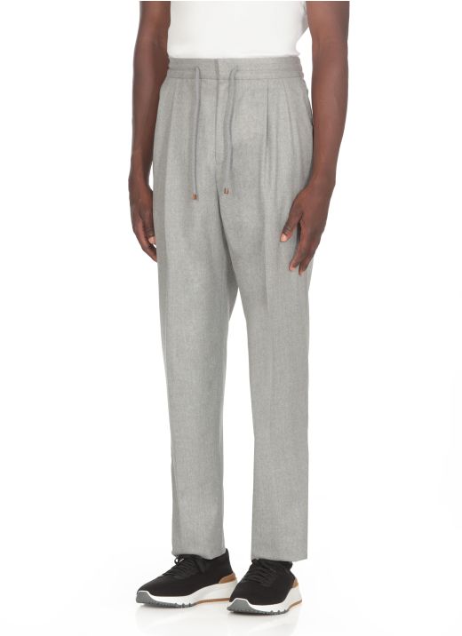 Virgin wool pants