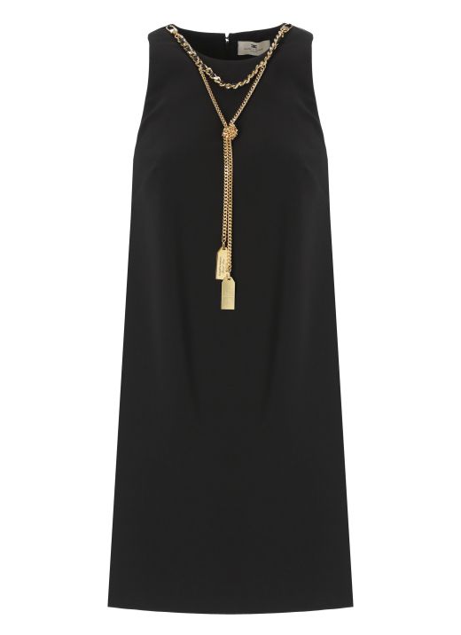 Dress with chain