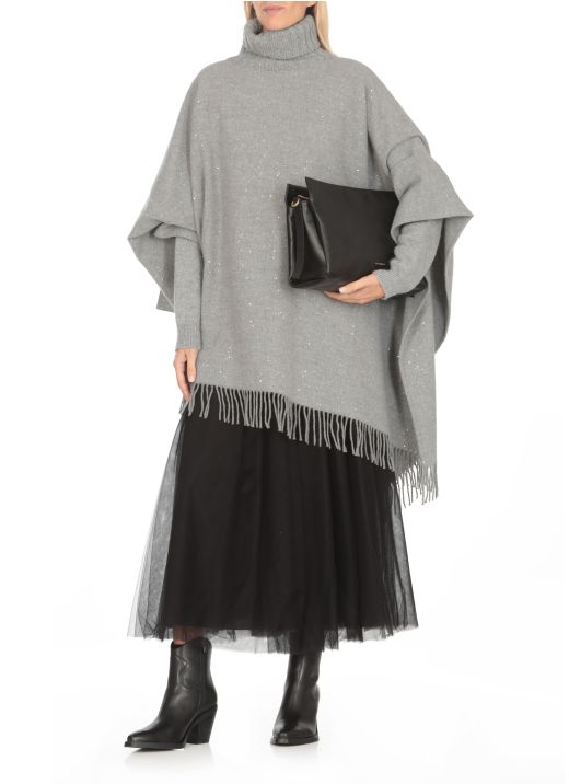 Wool cape