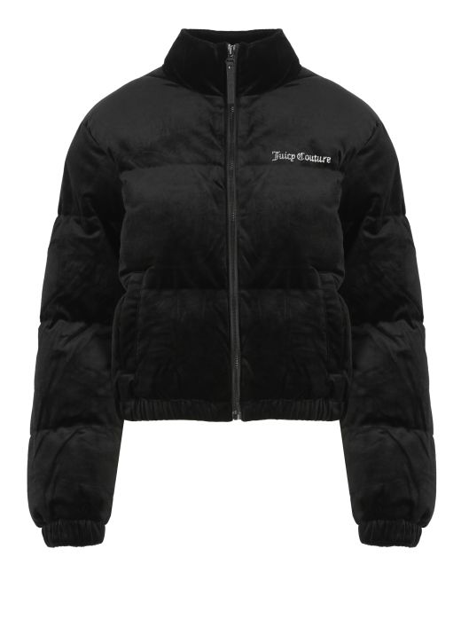 Padded jacket with logo