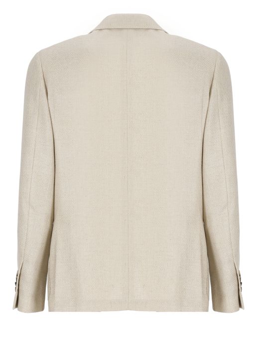 Cashmere and silk jacket