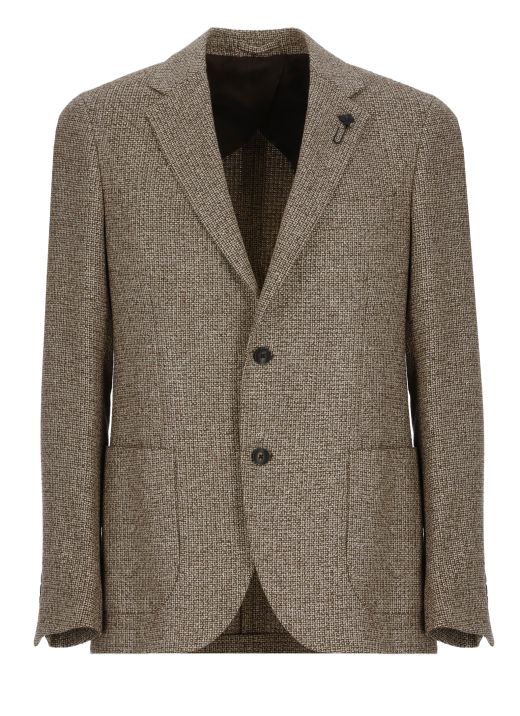 Wool and silk jacket