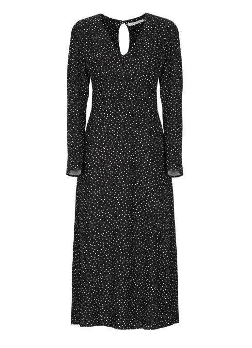 Viscose dress with pois