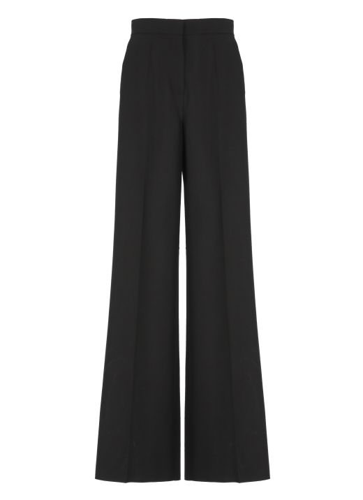 Virgin wool palazzo pants