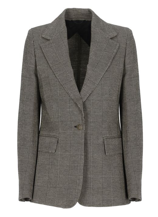 Wool blend blazer