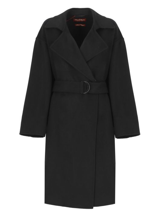 Wool, cashmere and silk coat