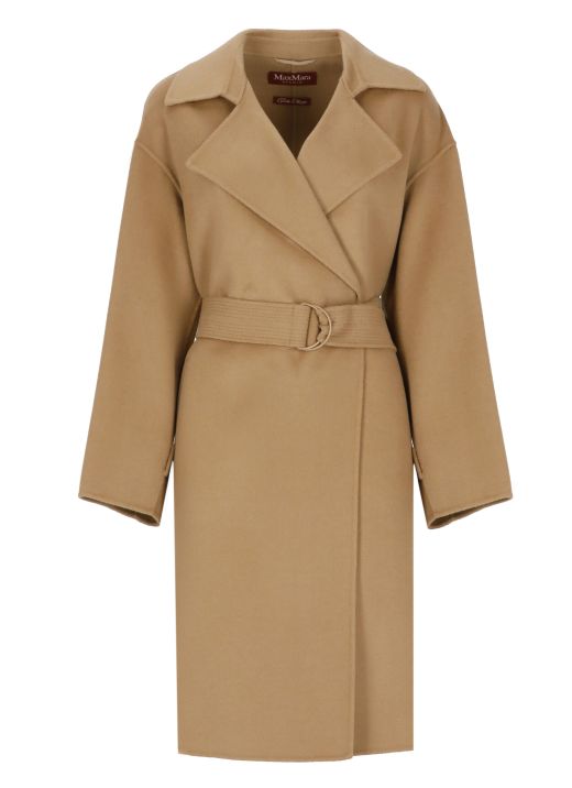 Wool, cashmere and silk coat