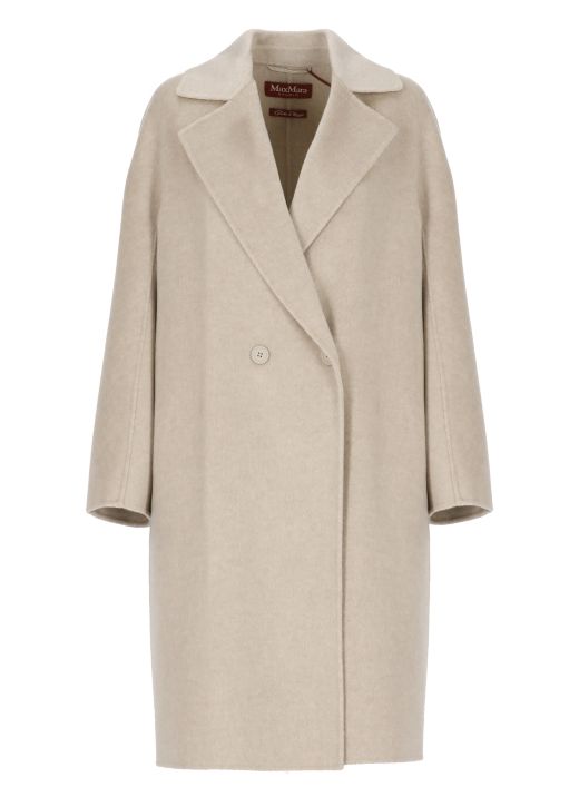 Cashmere and wool coat