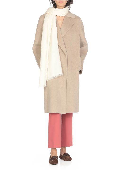 Cashmere and wool coat