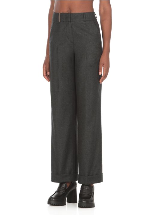 Wool trousers