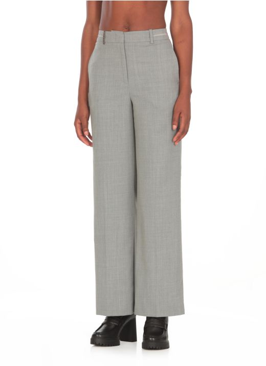 Wool trousers