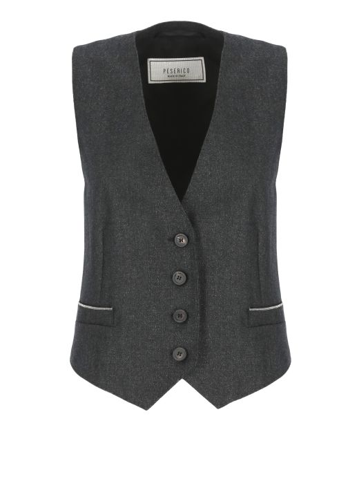 Wool gilet