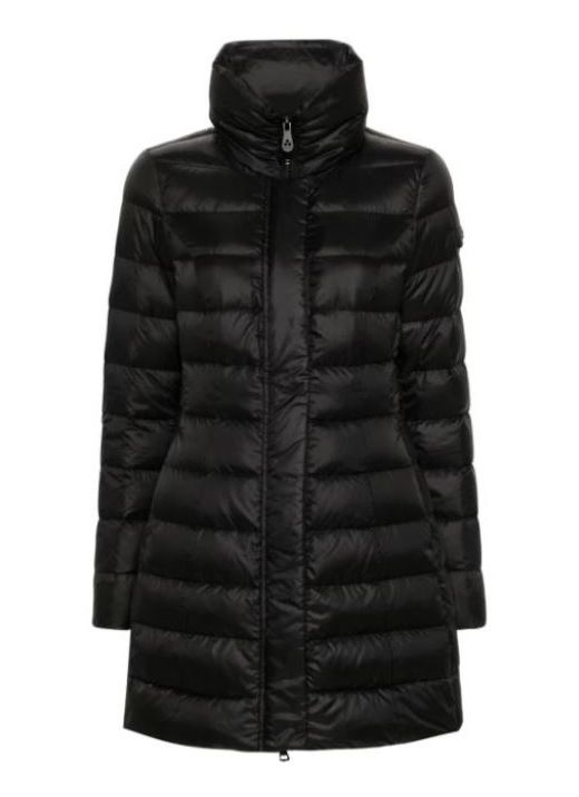 Quilted down jacket