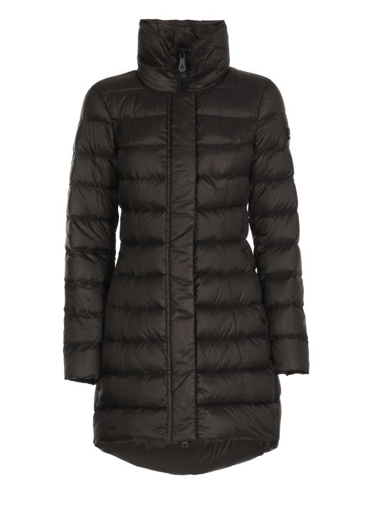 Quilted down jacket