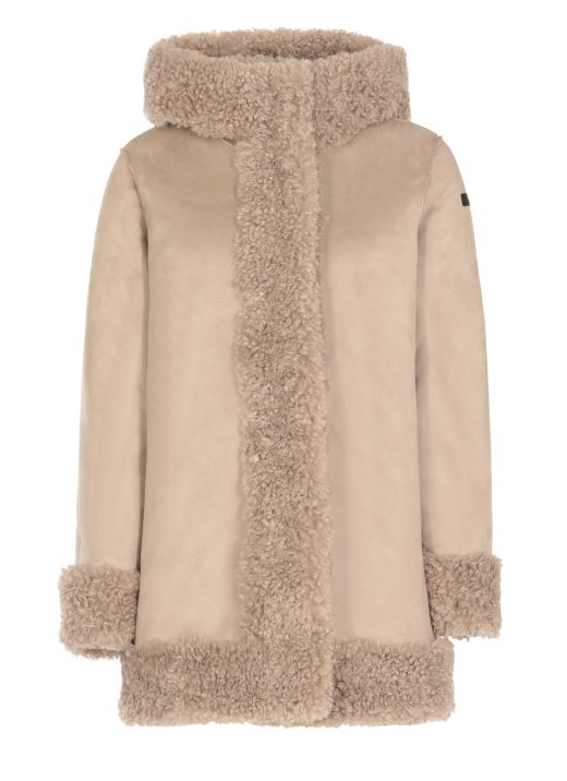 Lamb Hood Wom jacket