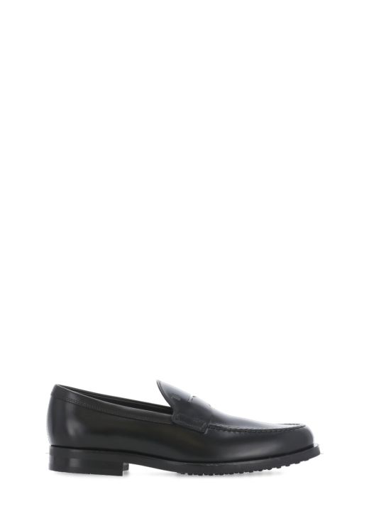 Smooth leather loafers