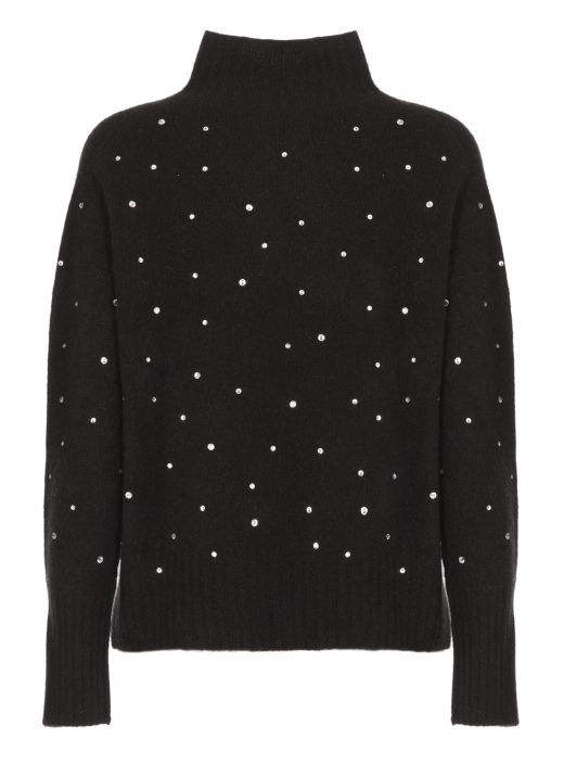 Sweater with strass