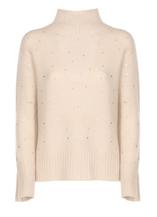 Sweater with strass