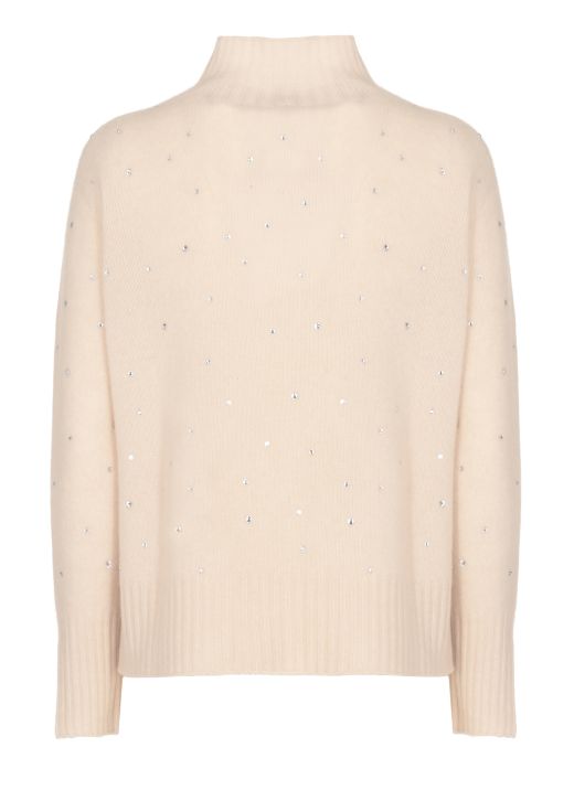 Sweater with strass