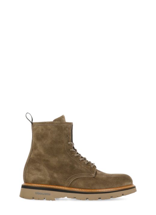 Suede leather boots